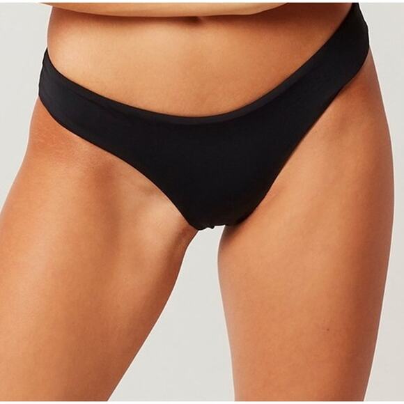 L*Space RIO Itsy Bikini Bottom In Black XL - Picture 1 of 8